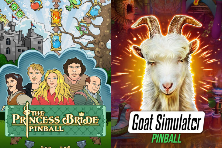 A 29 de agosto, o mítico Pinball FX recebeu duas novas mesas para gáudio dos fãs: Goat Simulator, baseado no jogo com o mesmo nome, e The Princess Bride, baseado na comédia cinematográfica dos anos 1980.